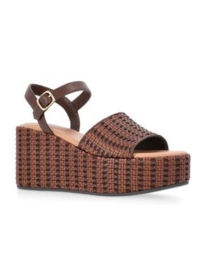 Time and Tru Woven Wedge Heel Sandals